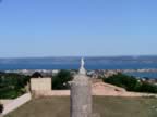 En haut du Mont Saint Clair (71kb)